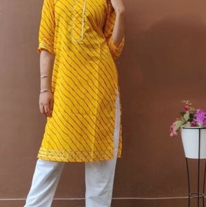 Ladies cotton palazzo set